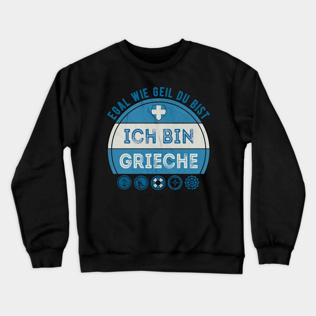 I Have Nothing To Go To Greece Souvenir Crewneck Sweatshirt by RegioMerch